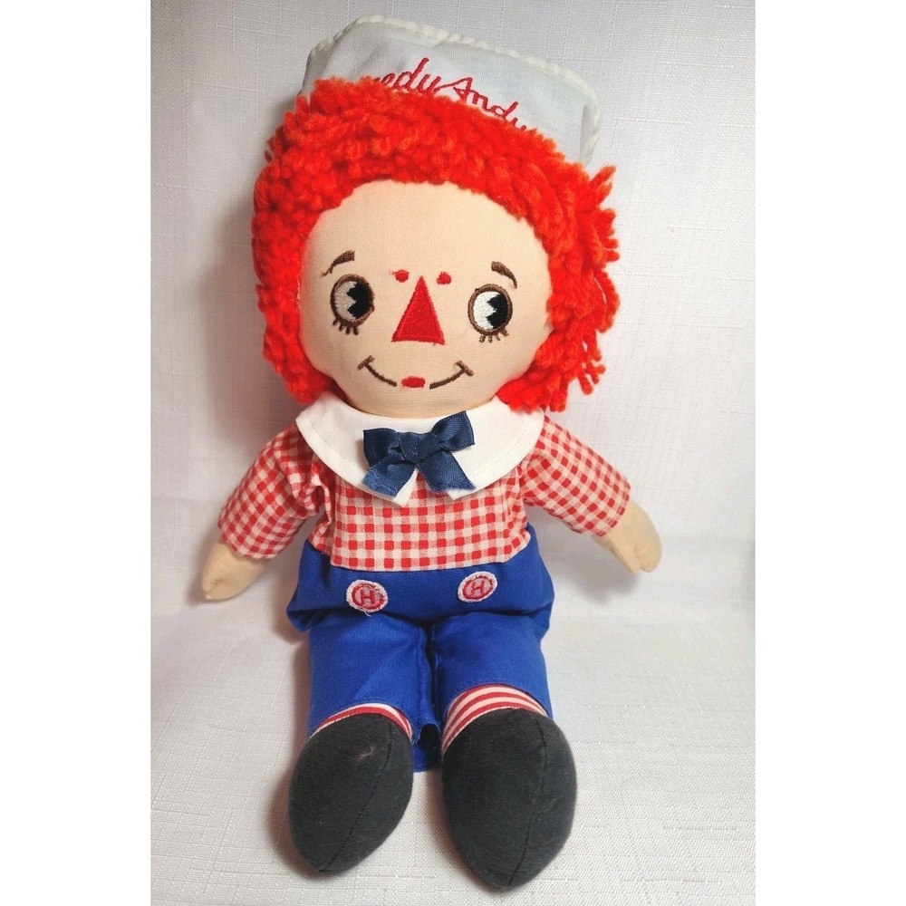 Raggedy Andy Retro Plush Classic Sailor Soft Cloth Doll Rag Toy by Applause 12"